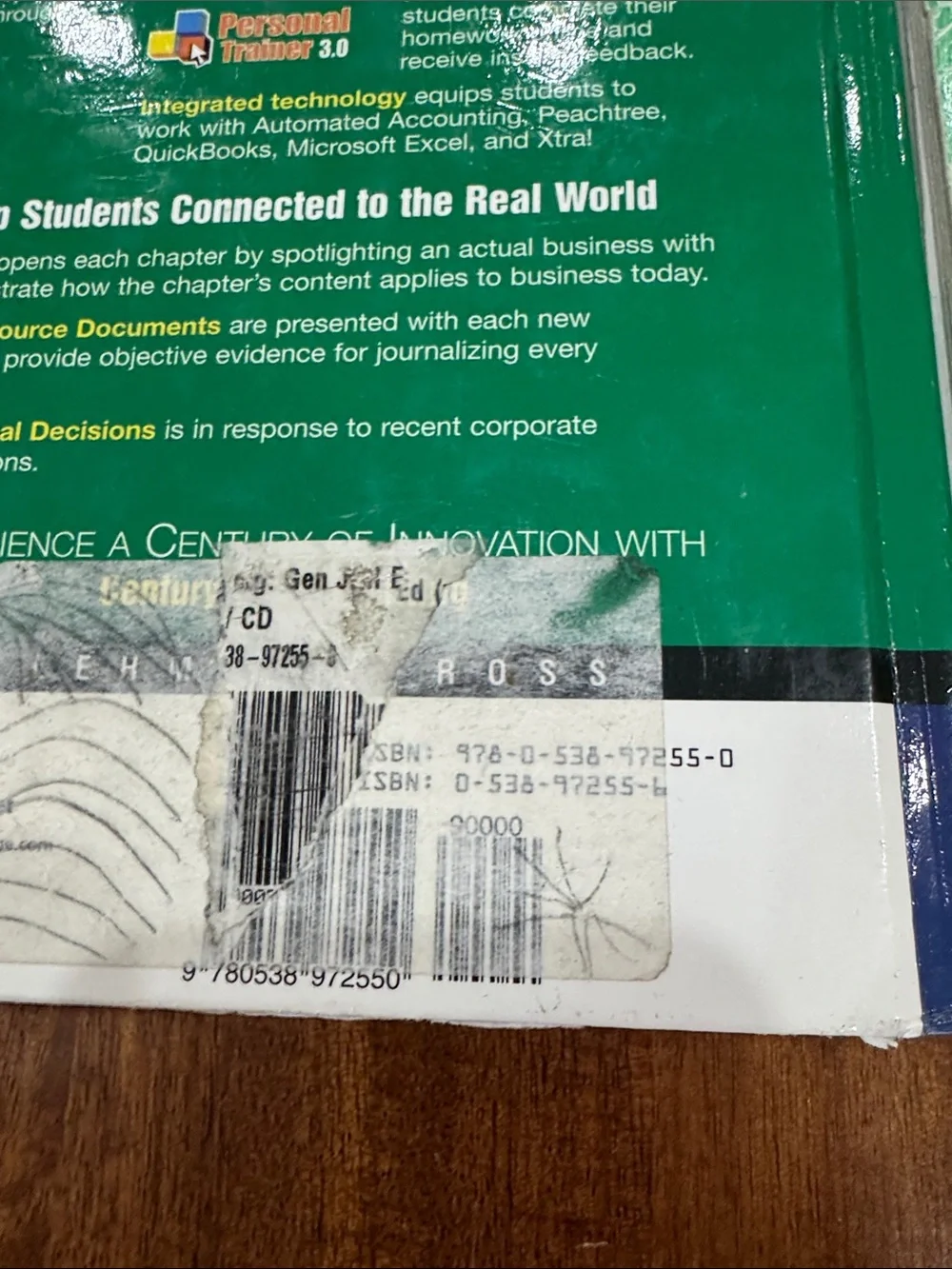 Accounting Textbook and Workbook Set 2000s